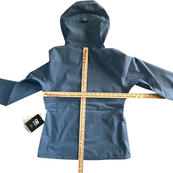 Outdoor Research Women’s Stratoburst Stretch Rain Jacket Small Olympic Blue - Picture 7 of 13